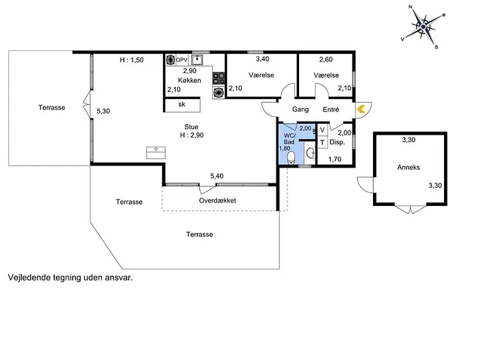 Сasa de vacaciones M12019-vaeggerlose-krondyrstien-51